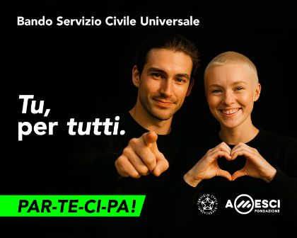 Selezione di volontari per il Servizio Civile Universale